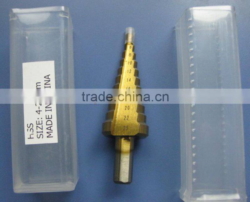 Straight Flute HSS Step Drill