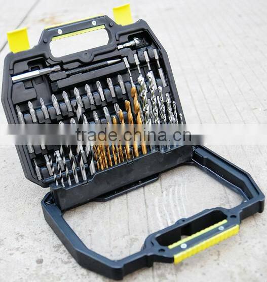 78PCS Drills & Bits Set(POUCH/HIGH SPEED DRILL BITS/MAGNETIC HOLDER)