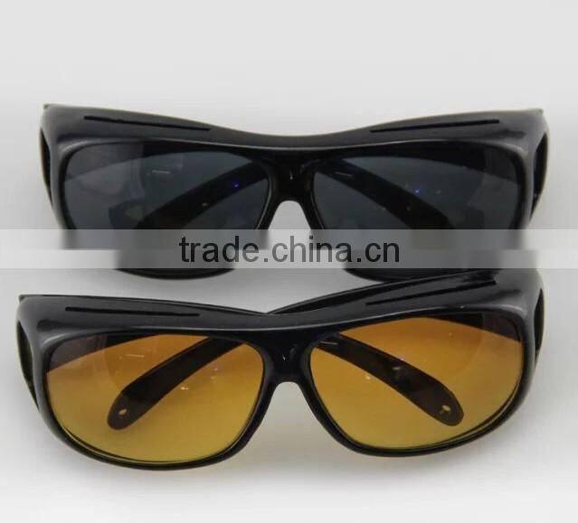 As seen on TV HD Night Vision Wraparounds Sunglasses Fit Over Your Prescription Glasses