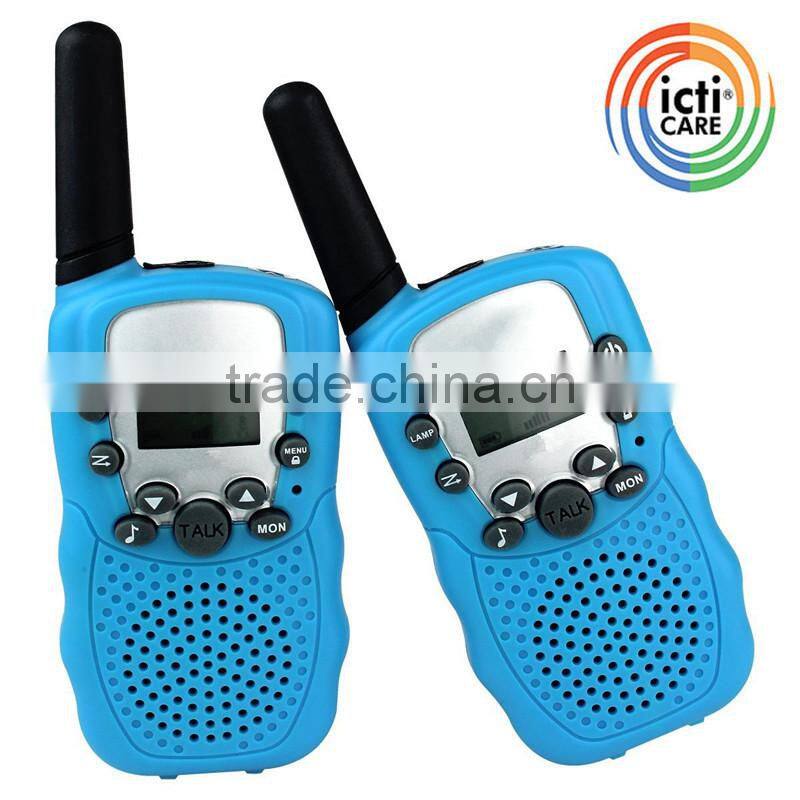 2015 icti approved factory hot new products walkie talkie interphone toy with LCD from walkie talkie supplier on alibaba china