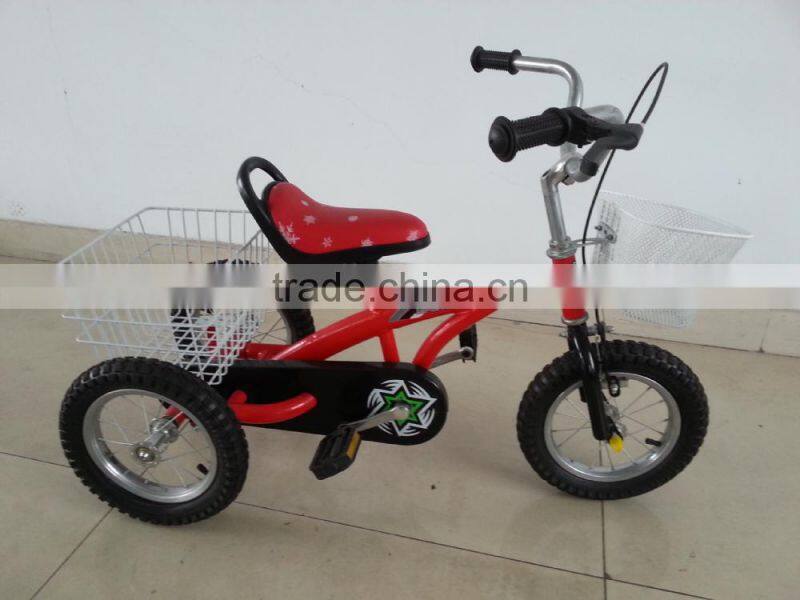 children tricycle bike rubber wheels for children TR12-12