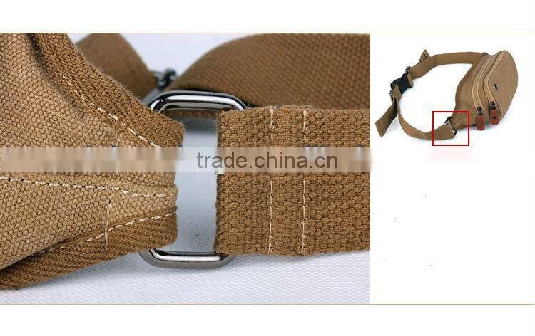 16oz Running Sport Canvas Waist Bag Waist Belt
