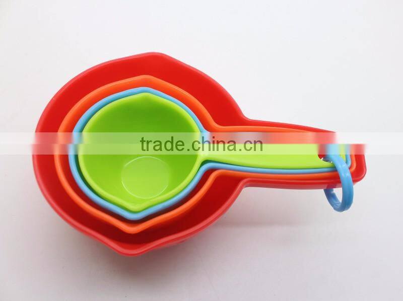 Kitchen Tool Plastic Measuring Cup Set 4 for Cooking Tools Measuring Cup Plastic