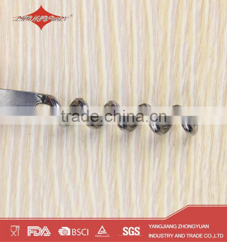 high density Wooden cork Corkscrew stainless steel Wine Opener with Quality Assurance