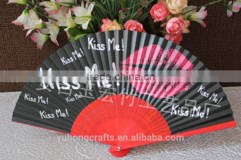 Japanese high quality bamboo paper fan