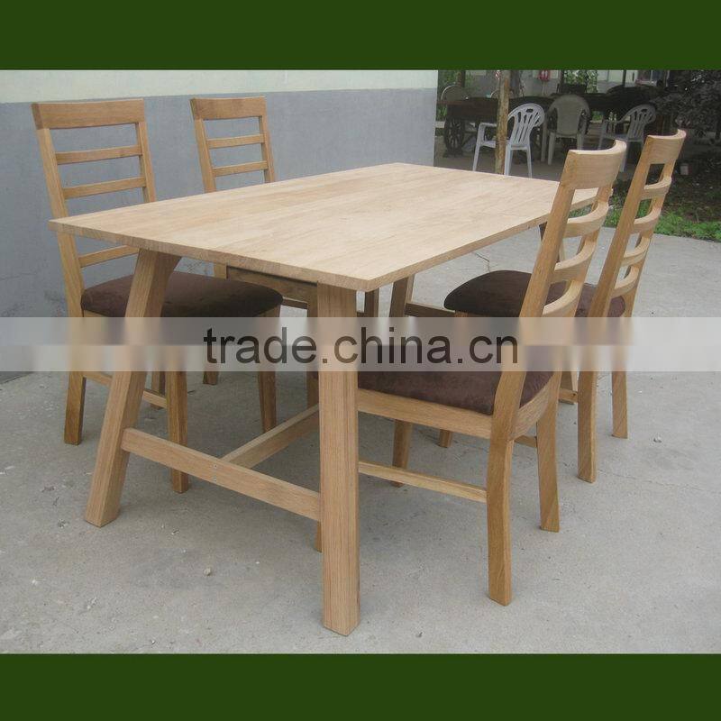 2016 Hot selling commercial solid wood restaurant chair dining chair table