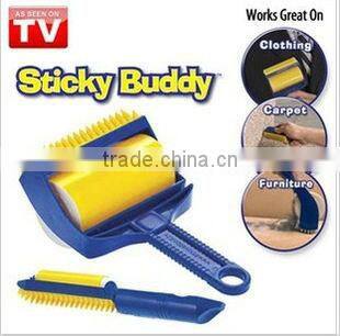 As seen on TV! Reusable Sticky Buddy&Pet Hair Remover/Dog Cat Groom 2pc