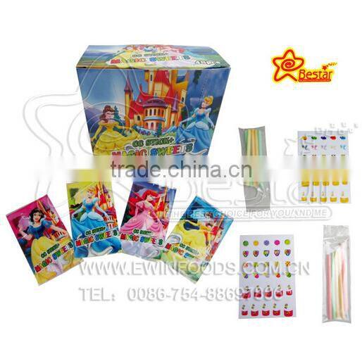 New Design CC Stick Sour Powder Candy With Card