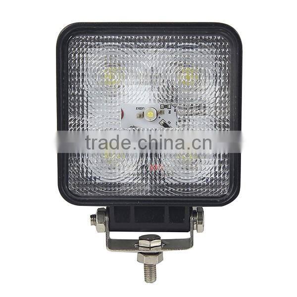 15W LED Work Light With ON/OFF Switch Protable Auxiliary Light