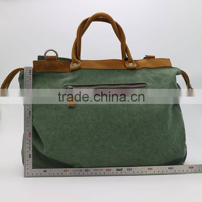 J8453h Casual Style Handbag Canvas Travel Bag