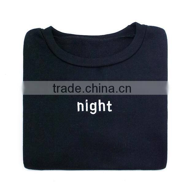 2016 Heavy Cotton Blend OEM Custom Crewneck Sweatshirt and hoodies