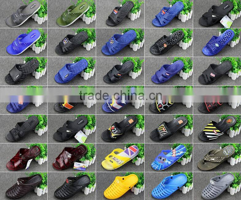 GZY high quality warehouse guangzhou men shoes casual sandal indoor elastic model 2017 stock