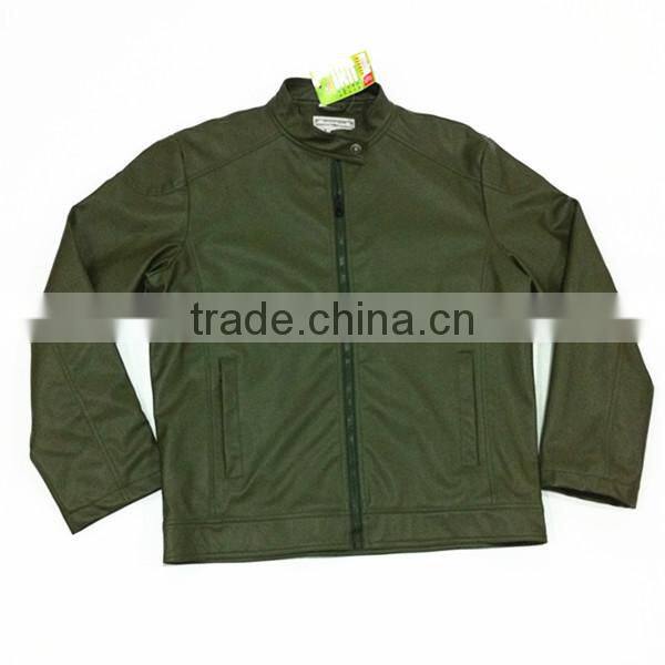 2014 Hot Popular Style Men PU Leather Jacket
