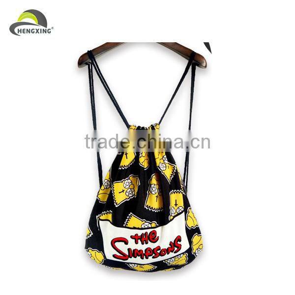 Custom Animal Print Fashin 2015 Sports Shopping Backpack Bag