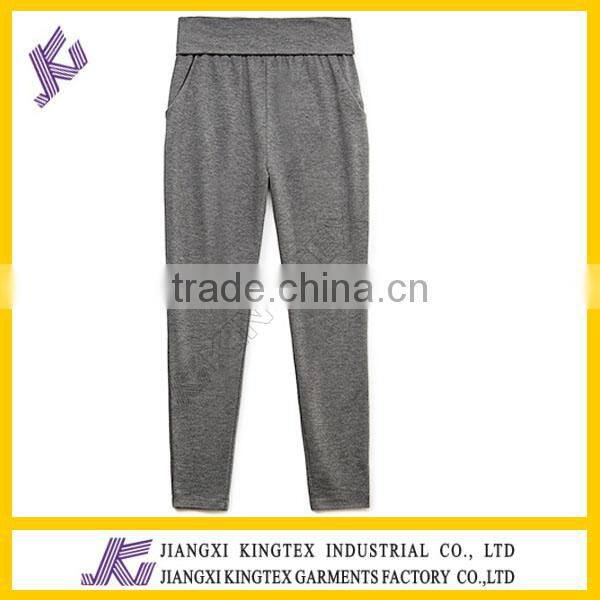 custom double layer design harem pants,women three quarter harem pants,jiangxi cotton harem pants