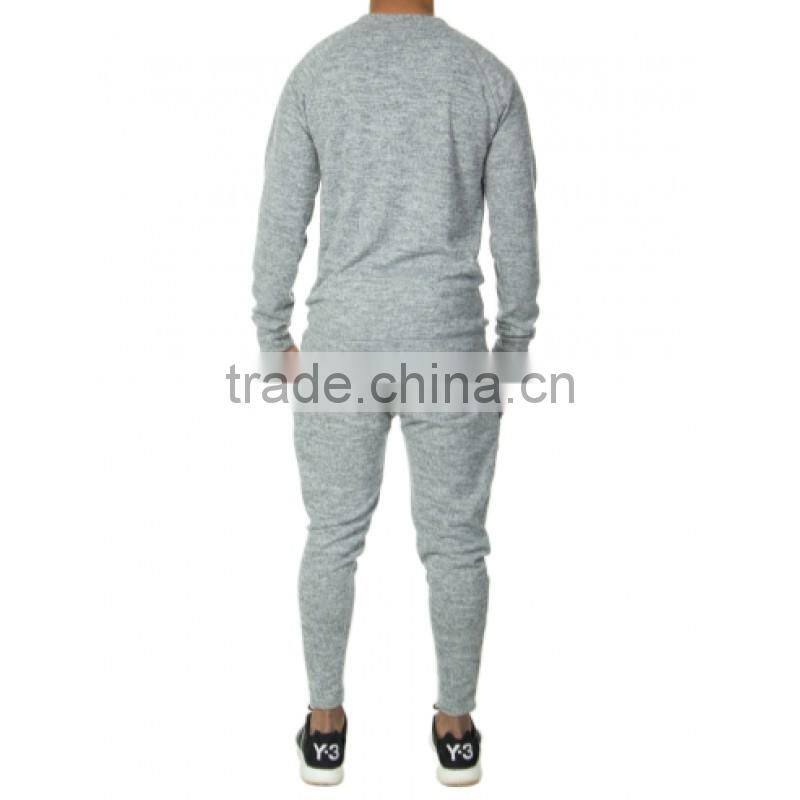 cheap custom slim fit tracksuit high quality sweat suits for men