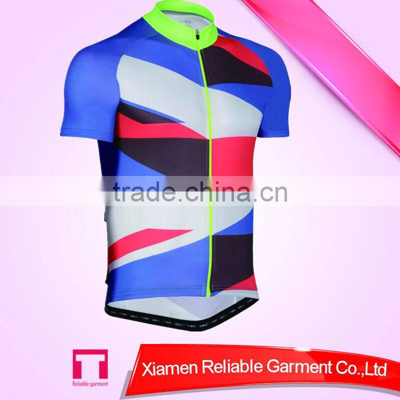 Professional OEM/ODM 2016 New design top quality of kids cycling jerseys