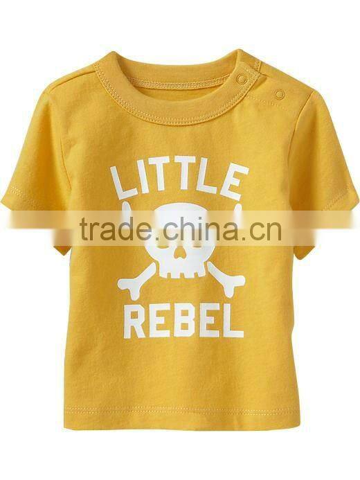 Truck printed enevelop neck Babies T shirt