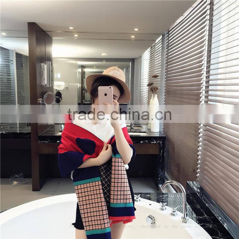 High Quality Winter Fashion Women Scarves Personality Swallow Pattern Sided Long Section Wraps Pashm Women Scarf