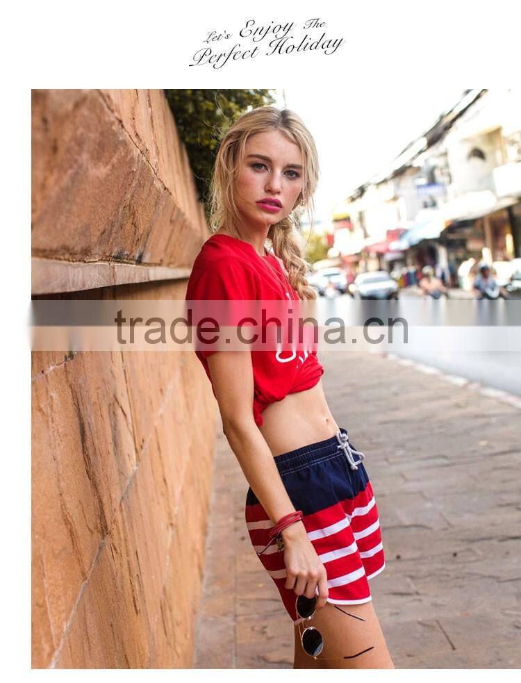 Short Women Beach Wear Erostic Lady Ready Made Sports Shorts