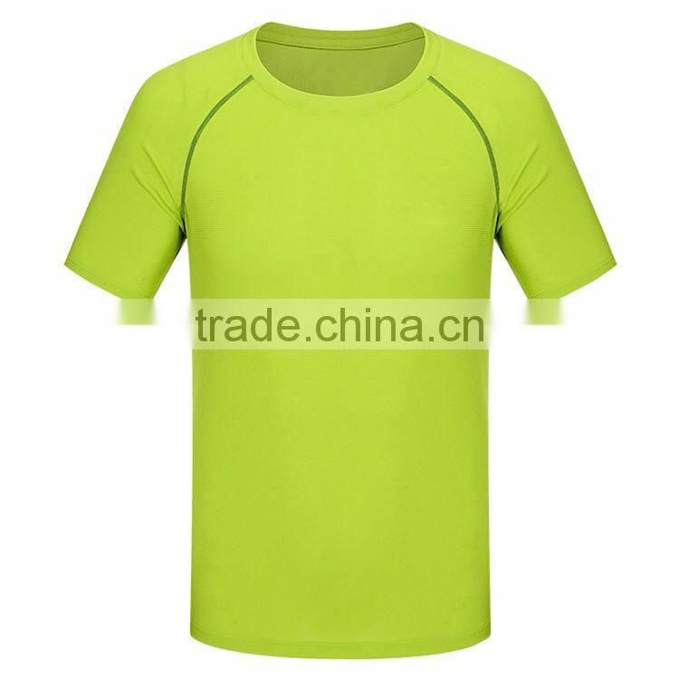 Custom mens 95% polyester 5% spandex dry fit design sports t-shirts