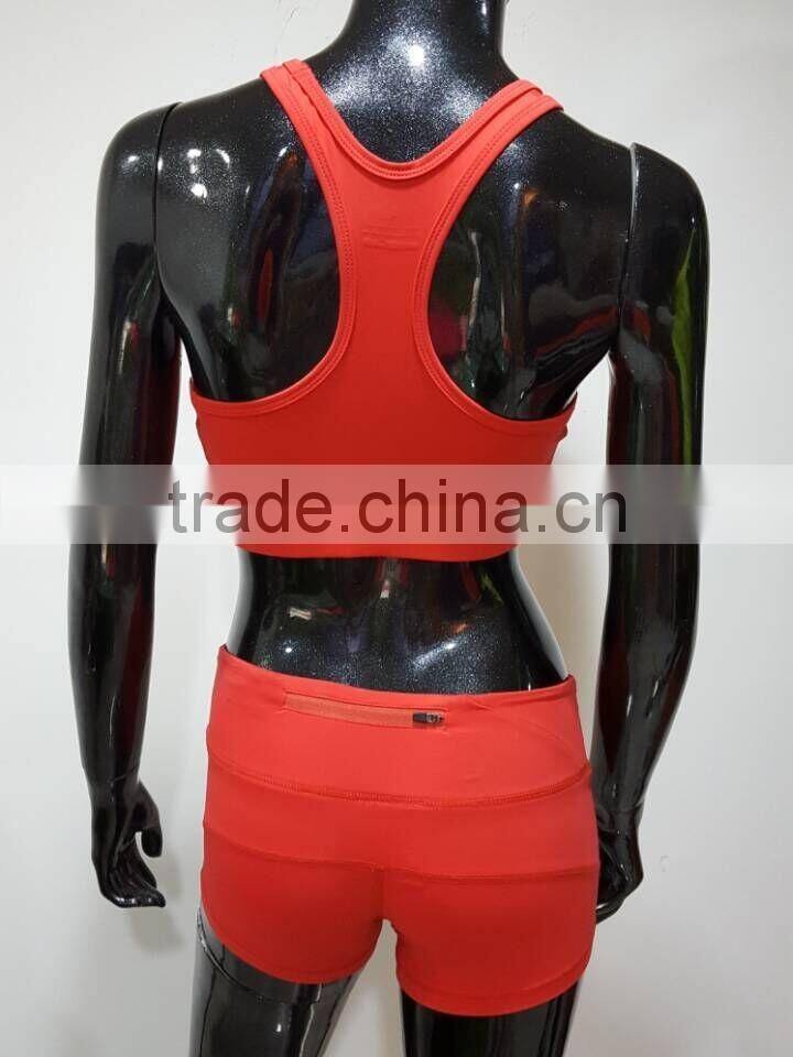 custom made ladies latest design gym sports track bras