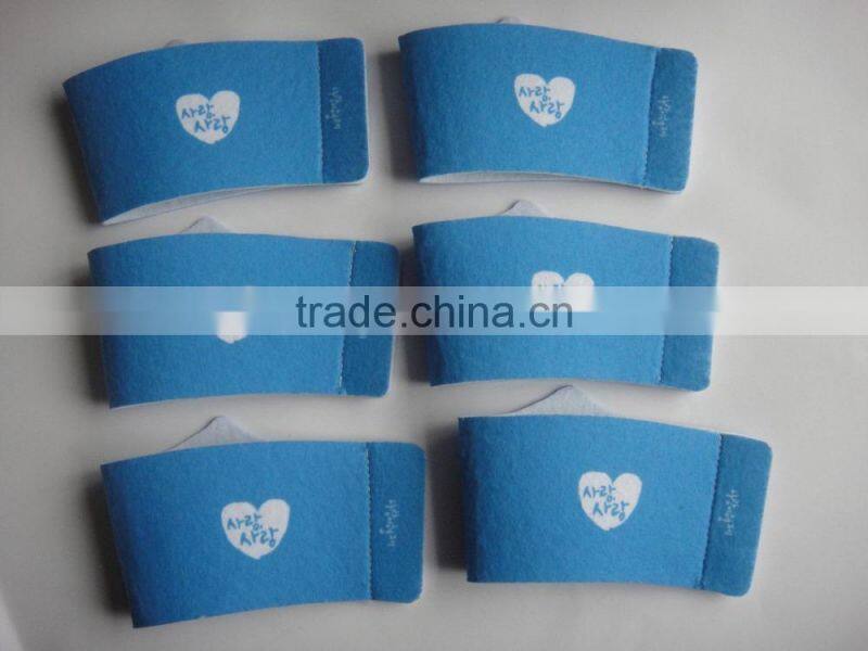 custom felt key ring