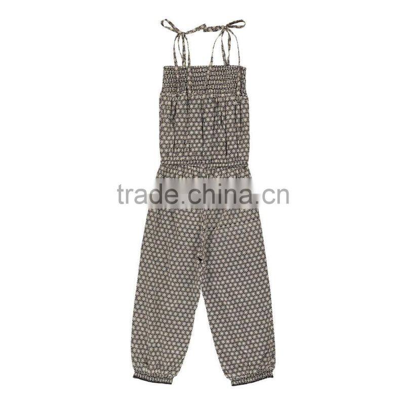 Kids romper baby clothes blue denim one piece Jumpsuit wholesale childrenis clothing