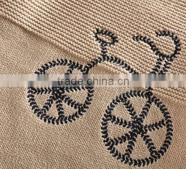 Bicycle Baby Boy Sweater Design Pullover Children Sweater