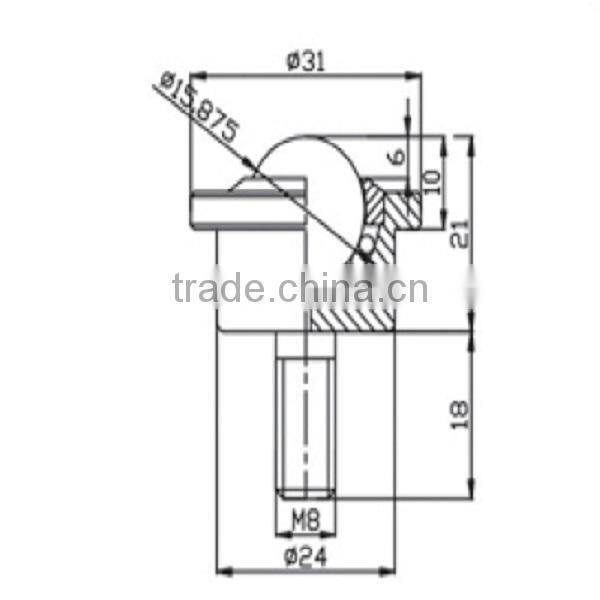 SP15-FL manufacturer high quality ball transfer unit bearing