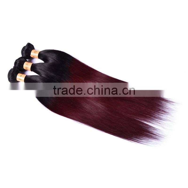 100gram Straight Ombre Hair Extensions Peruvian Human Hair