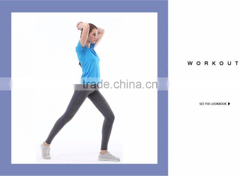 Fitness clothing tactel alphabets print yoga tops