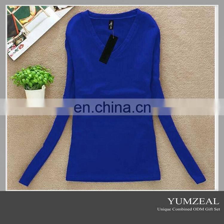 long sleeve t shirt/woman long sleeve t shirt/custom long sleeve t shirt