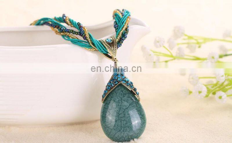 New Fashion Women Jewelry Bohemian Sautoir Chain Necklace Choker Pendant