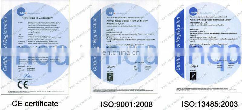 Disposable Plastic PE Visitor Coat