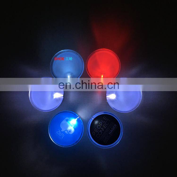 China Suppliers Hot Led Magnetic Glowing Magnetic Acrylic Name Badge