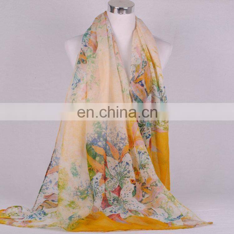 New arrival cotton voile scarf wholesale cheap