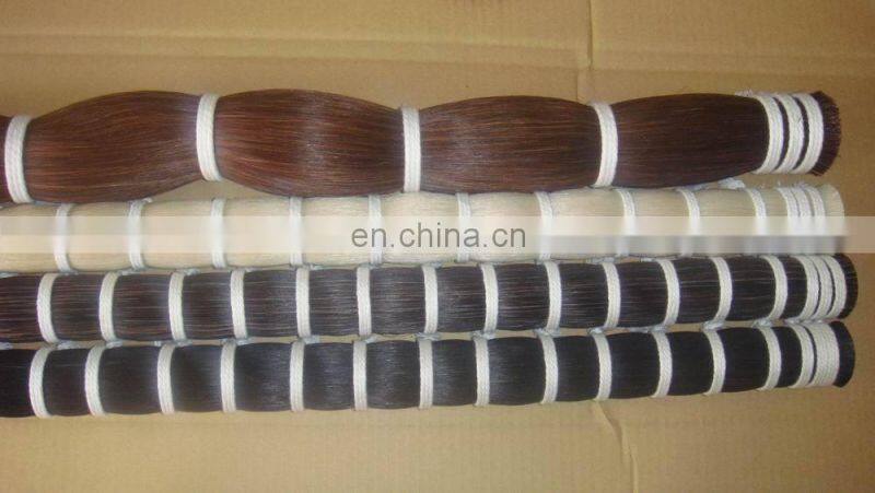 Genuine horse tails for carousel horse