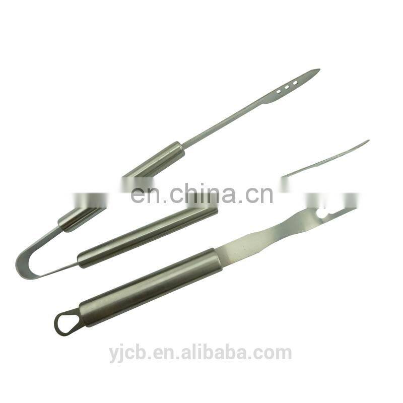 5pcs Football element bbq tool set portable bbq grill with football pattern cotton glove