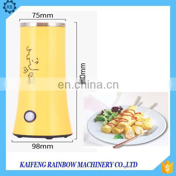 Delicious nutrition easy to operate egg roll cup making machine with charger