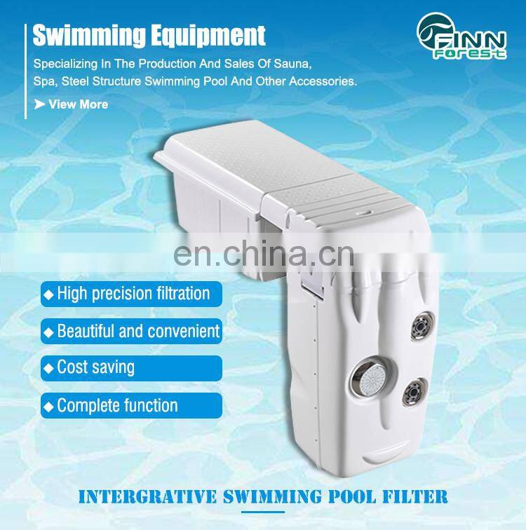 Swimming Pool Equipment Wall Hung Pipeless Portable Integrative Filter