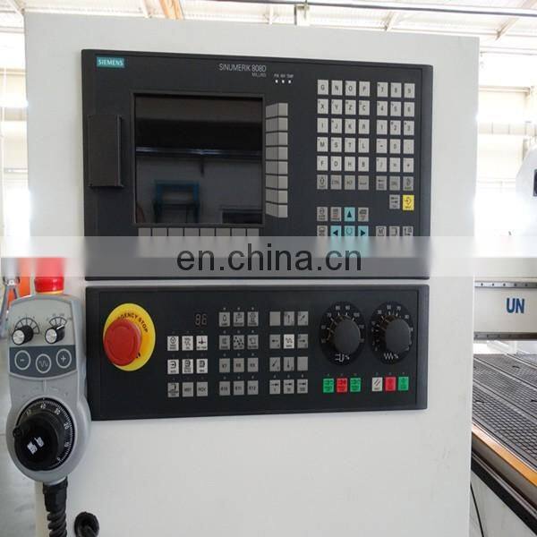 High quality wood cabinet door cnc router machine prices 1325 (1300*2500*300mm), cabinet door door vacuum membrane press machine