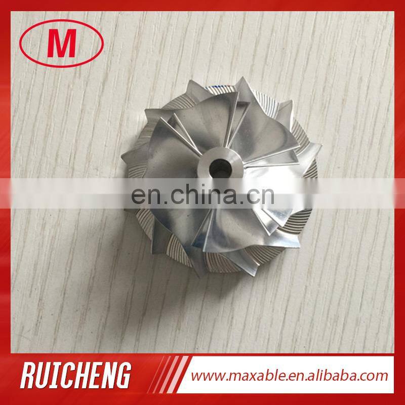 GT15-25 38.62/52.19mm 436131-0002 6+6 blades aluminum 2618/billet turbo compressor wheel for 452204/454061/454135/70595