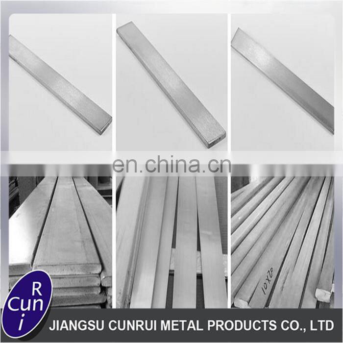 Hot rolled 316 stainless aluminum steel test certificate used mild steel flat bar