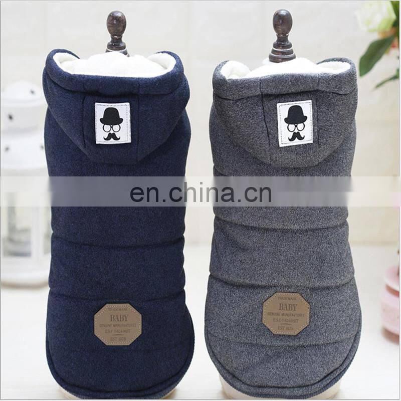 Hot Sale Hooded Teddy Vest Small Dog Vest Clothes Warm Winter Pet Hoodie