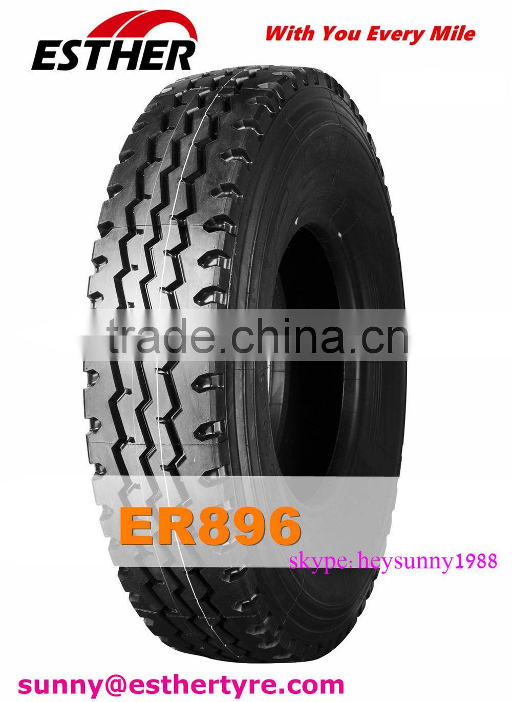 Steer and Rear Pattern Truck Tyre 315/80R22.5