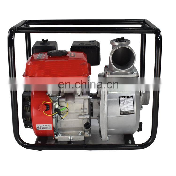 4 Inch 7.5hp Petrol Water Pump Farm Irrigation Gasoline Water Pump Machine