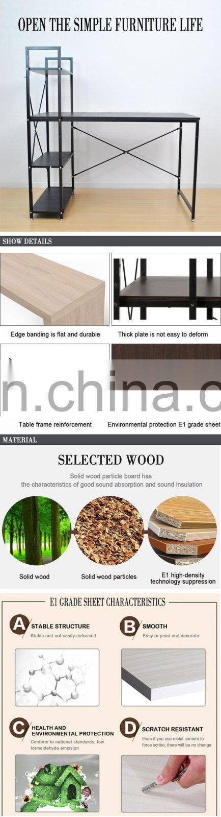 design comfortable saddle seat computer desk for home furniture