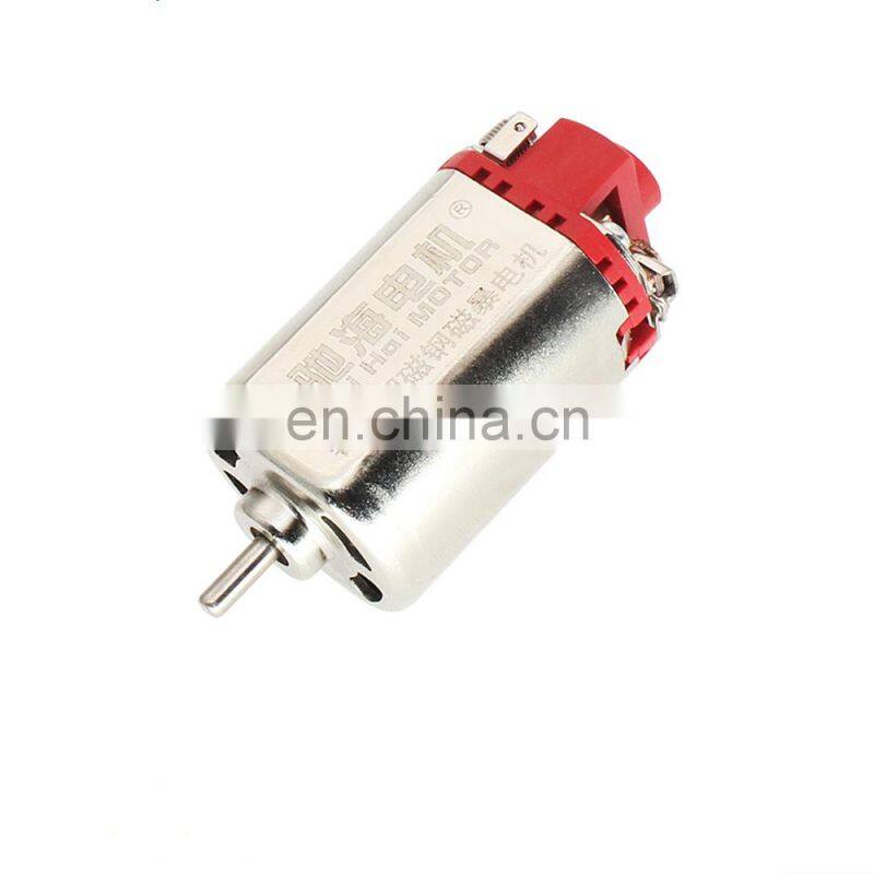 ChiHai Motor Sintered NdFeB 460 speed upgrade kinetic energy Motor M4A1 DIY Mini Gun Model For Collection Metal Alloy Gun