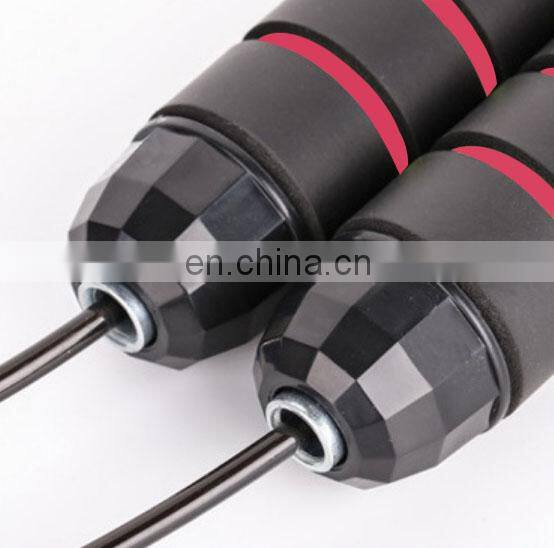 Colorful High speed long handle skipping rope Heavy jump rope